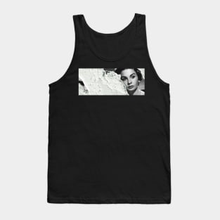 Vintage Woman Photography Art | Abstract Future Tank Top